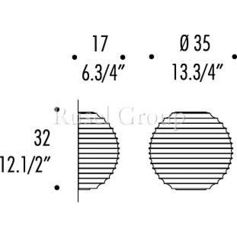 Настенный светильник LEUCOS MODULO P35