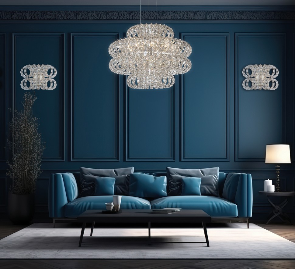 Люстра подвесная Fluorite FL1107-13P