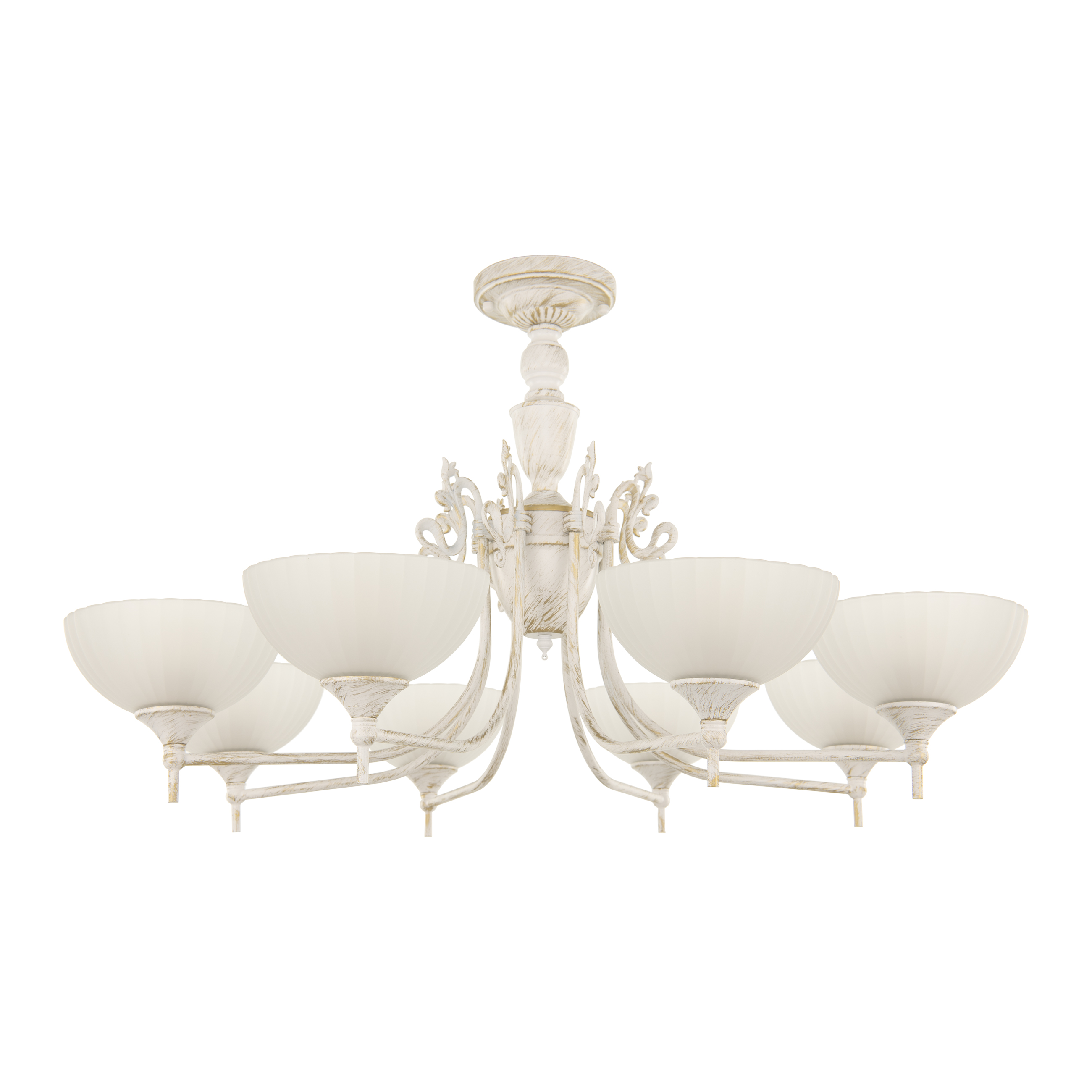 Люстра с плафонами 340049/8 WT+G Arte Milano