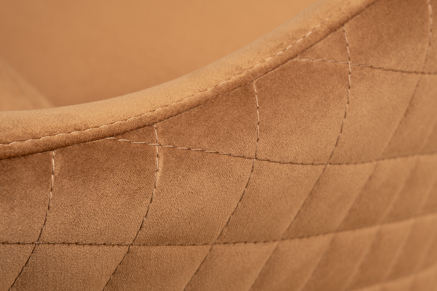 Кресло Verona Basic вращающееся велюровое коричневое Garda Decor VERONA BASIC-Colt004