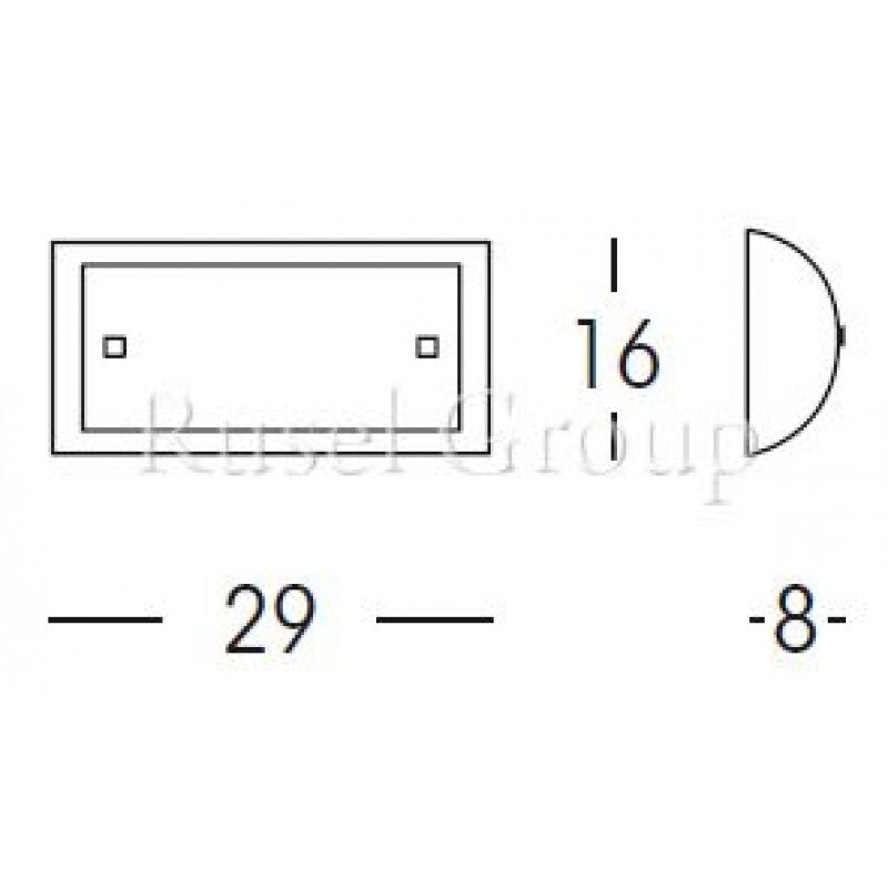 Настенный светильник Linea Light Nove99 78221