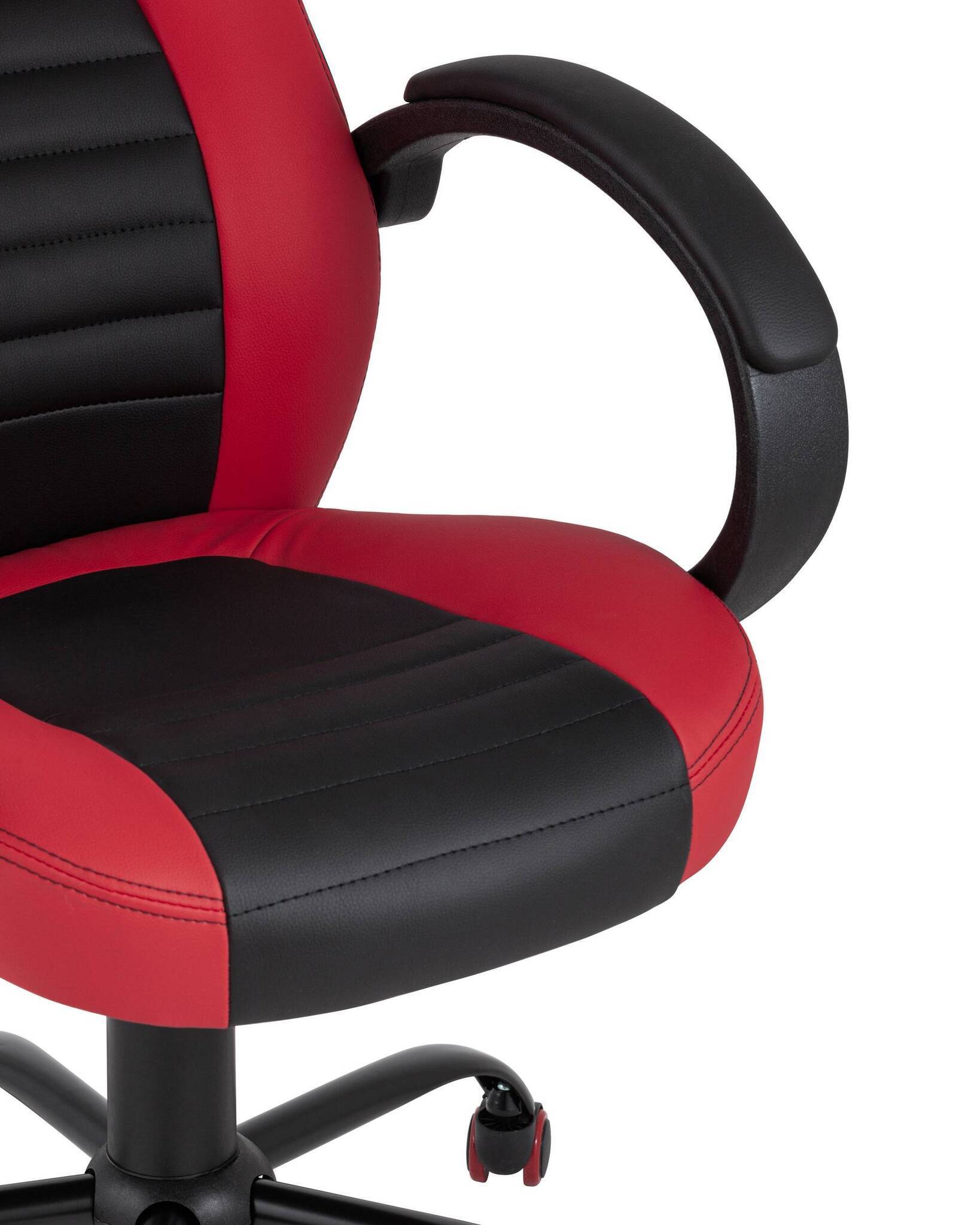 Кресло игровоеs Racer Midi черно-красное TopChairs