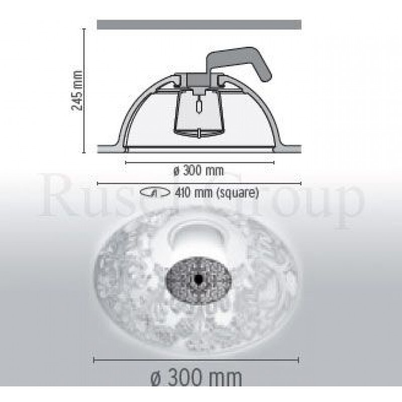 Встраиваемый светильник Flos SKYGARDEN RECESSED F6435009