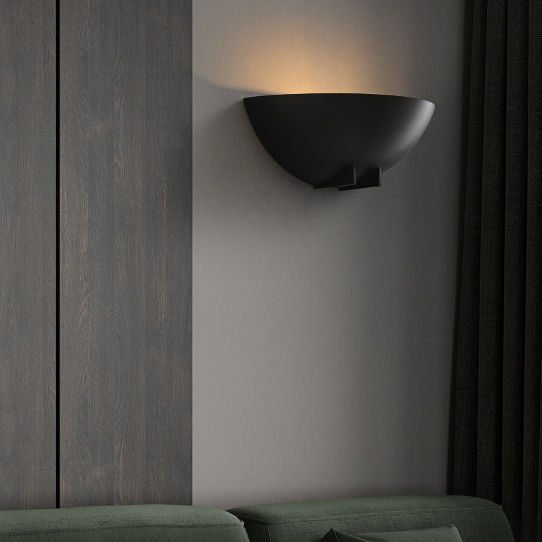 Настенный светильник MISA Black by ImperiumLoft