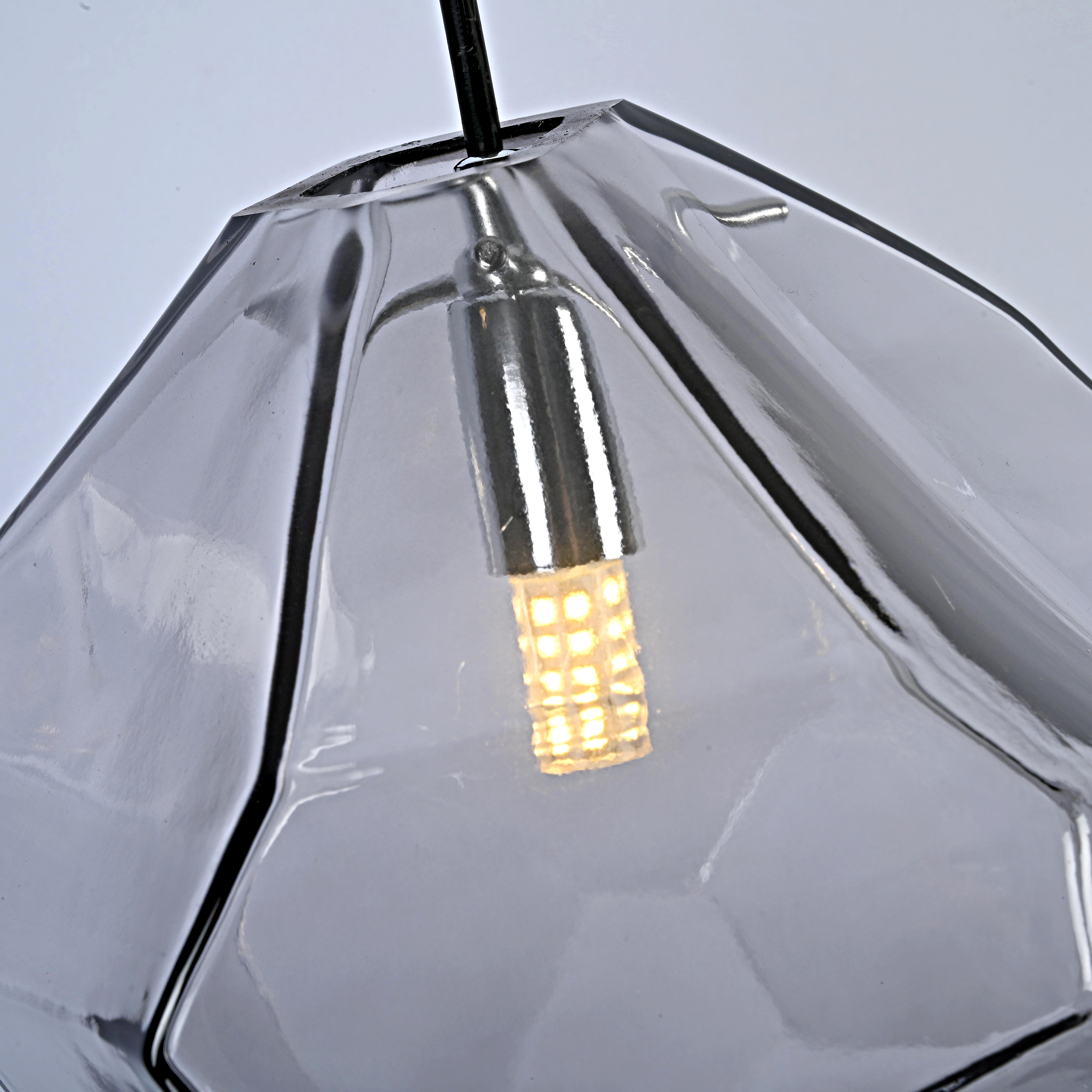 Подвесной Светильник Color Ice Cube Pendant Jevio 1 Серый By Imperiumloft