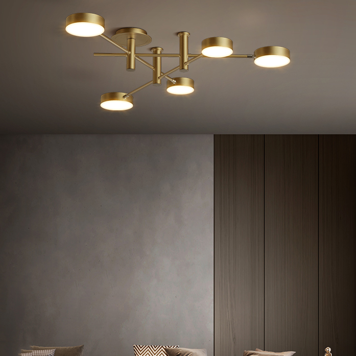 Потолочная люстра BERTA A L8 by ImperiumLoft