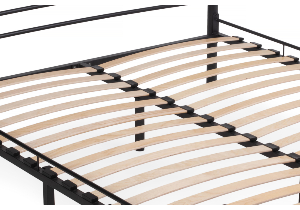 Кровать Woodville Мэри 2 160х200 черная 402982