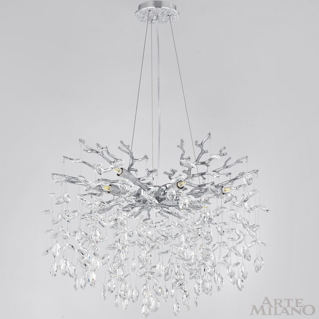 Люстра 239801/D600/8/B Cr Arte Milano