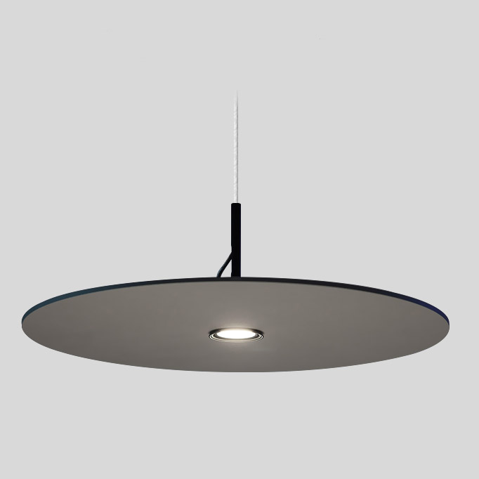 Подвесной светильник EUREKA D35 Black 3000К by ImperiumLoft
