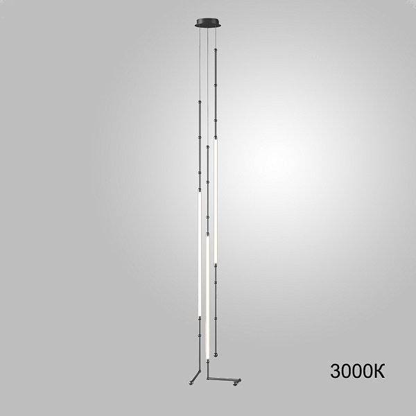 Подвесной светильник ALRIK Black 3000К by ImperiumLoft