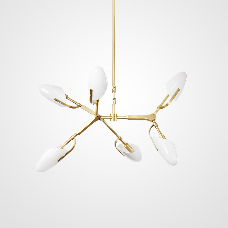 Потолочная люстра CLEMENT Brass by ImperiumLoft