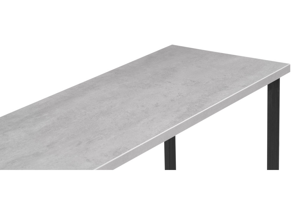 Стол Woodville Дилан Лофт 120х40х90 бетон 506957