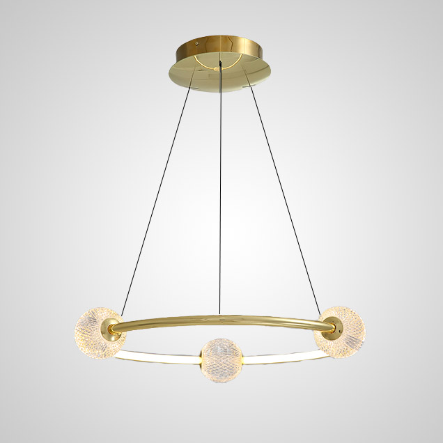 Подвесная люстра STORMS CH D68 Chrome by ImperiumLoft