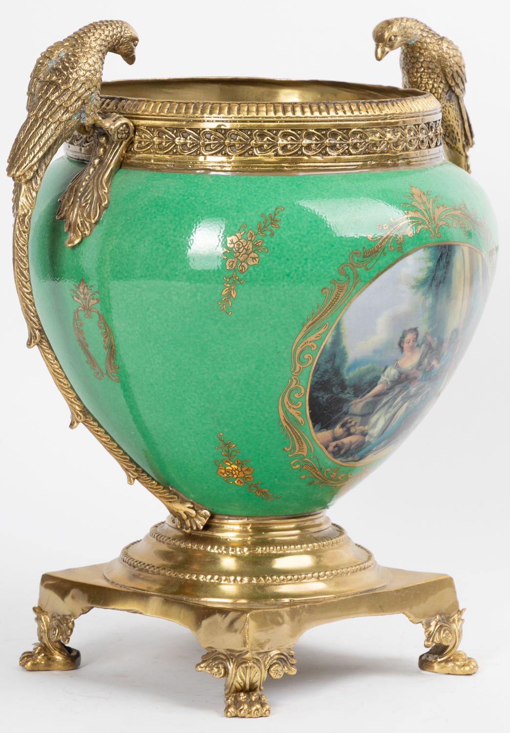 Чаша с птицами Glasar D452C/HG0268