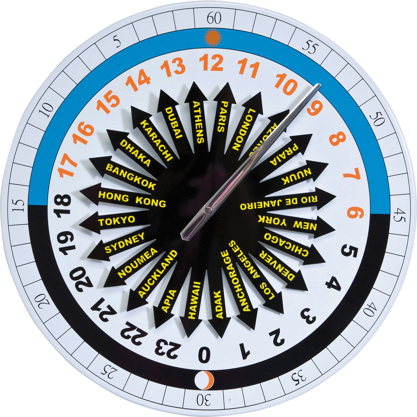 Часы настенные City Circle 33607 KARE
