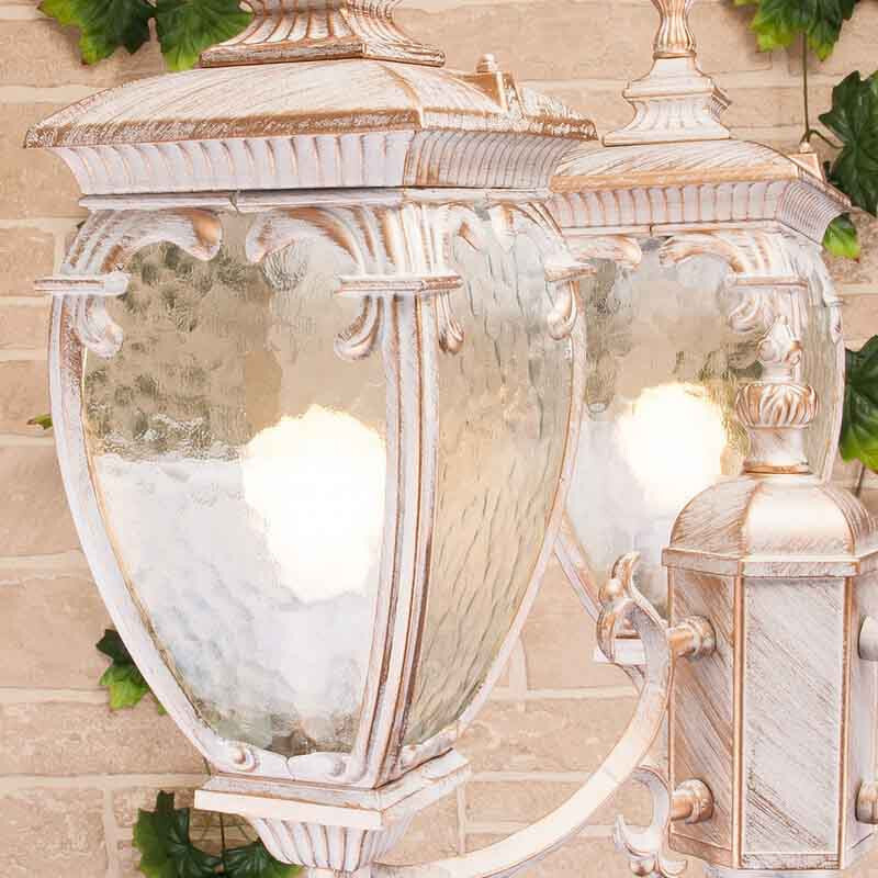 Садовый светильник Elektrostandard Andromeda F/3 (GLYF-8024F/3) белое золото