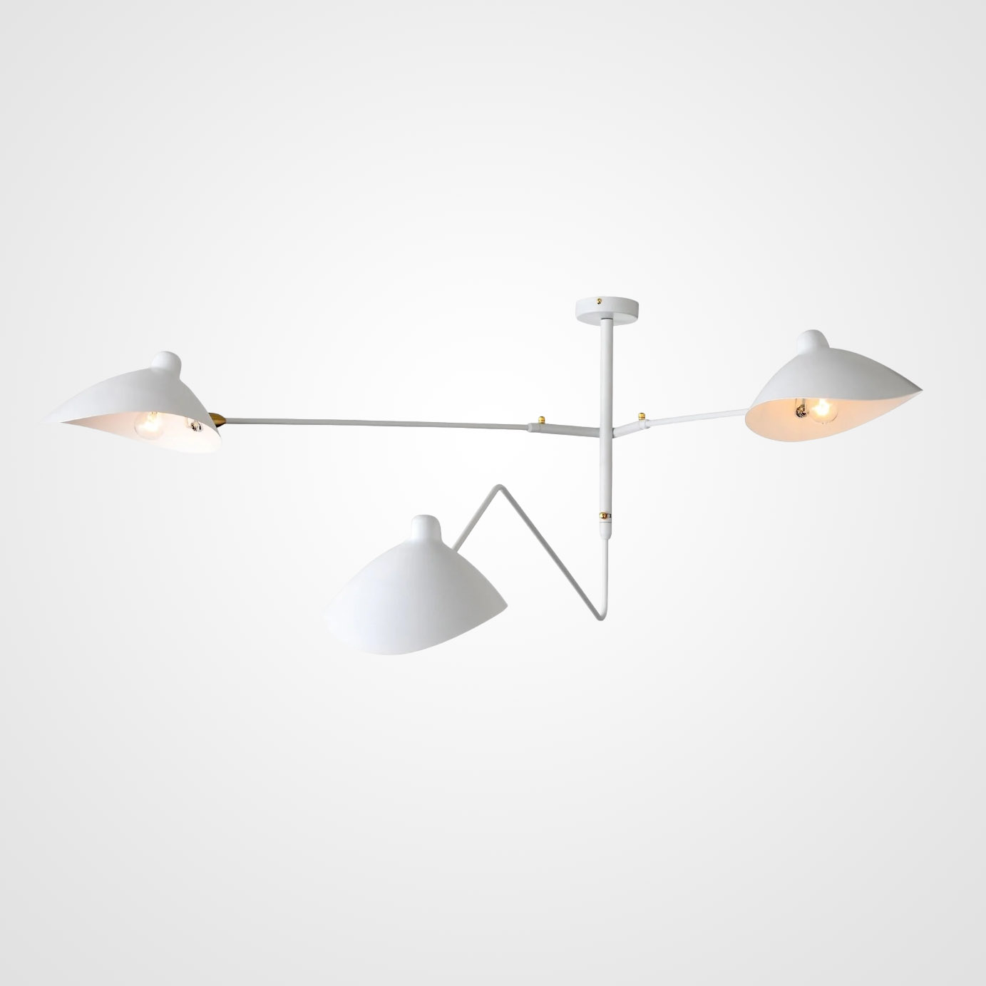 Потолочная люстра TEBES L3 White by ImperiumLoft