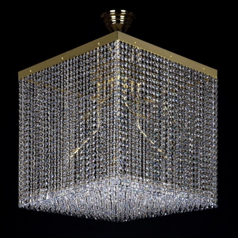 Люстра Artglass LEANDRA 500x500 CE