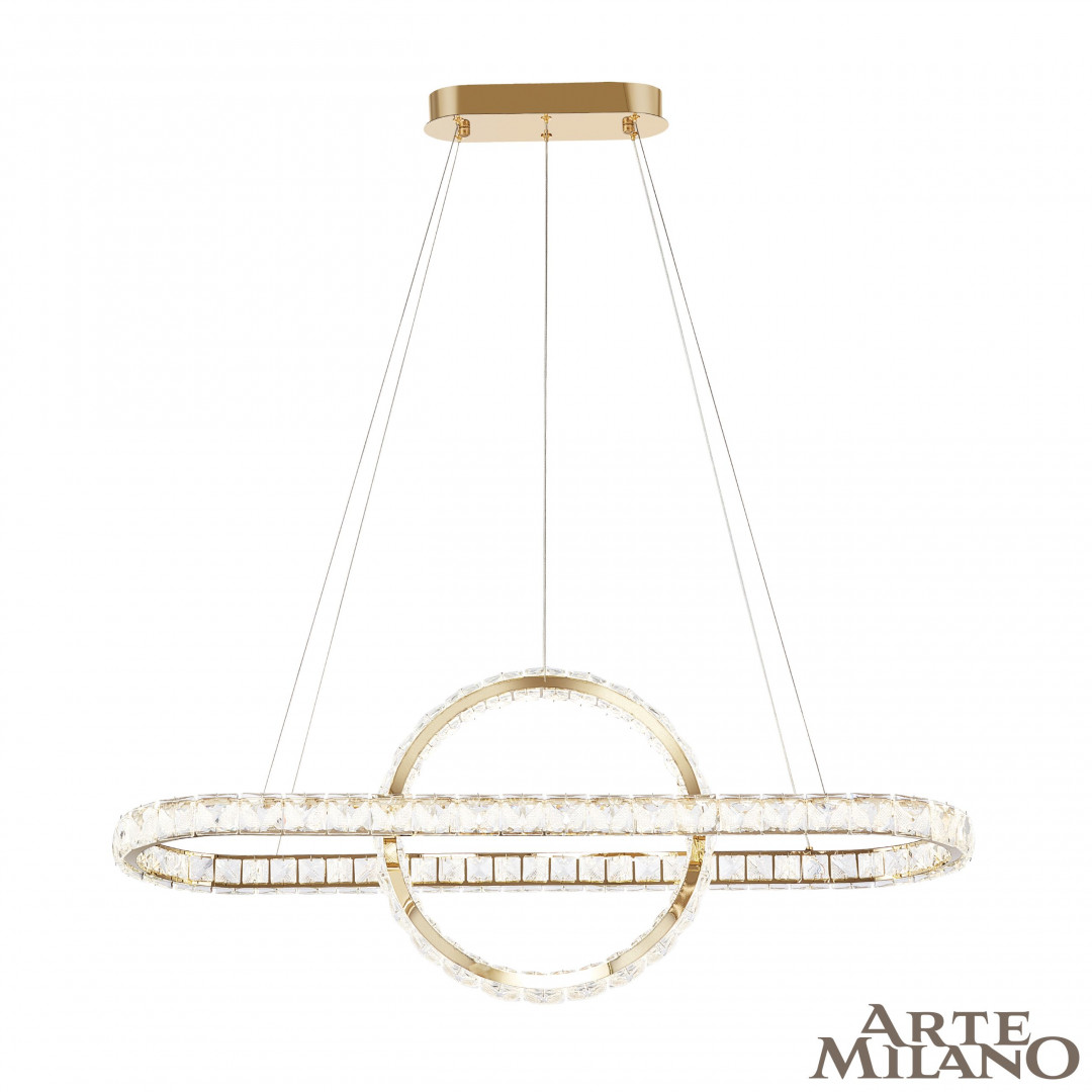 Люстра светодиодная с пультом 311311/L1000 GD Arte Milano