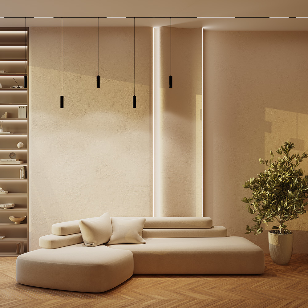 Трековый подвесной светильник Maytoni TR041-2-12W3K-B