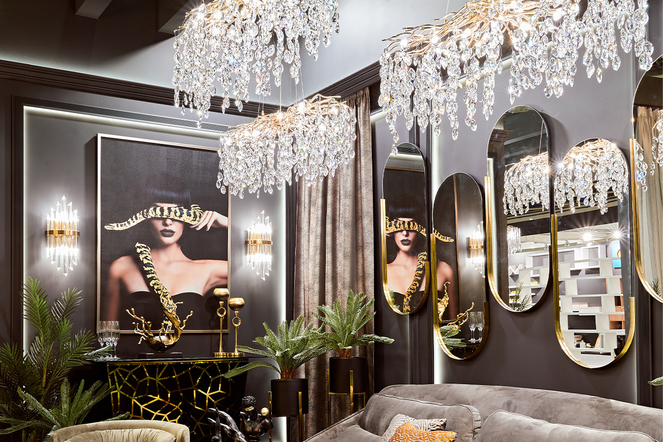 Зеркало овальное в металлической раме (золото) Garda Decor 19-OA-6385 Зеркало овальное в металлической раме (золото) Garda Decor 19-OA-6385