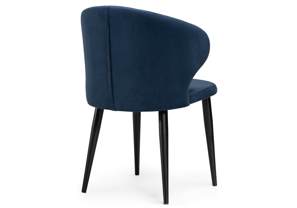 Стул Woodville Алсисар темно-синий / черный 469976