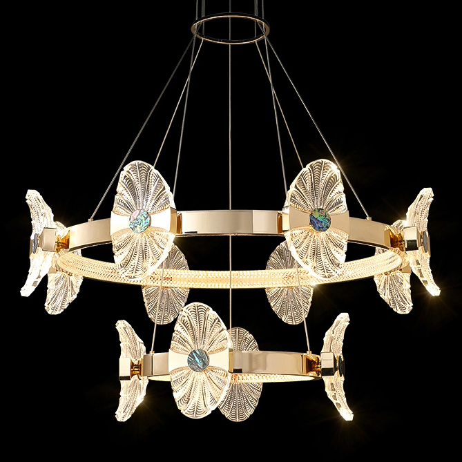 Подвесная люстра LOCUS LUX D35+85 by ImperiumLoft