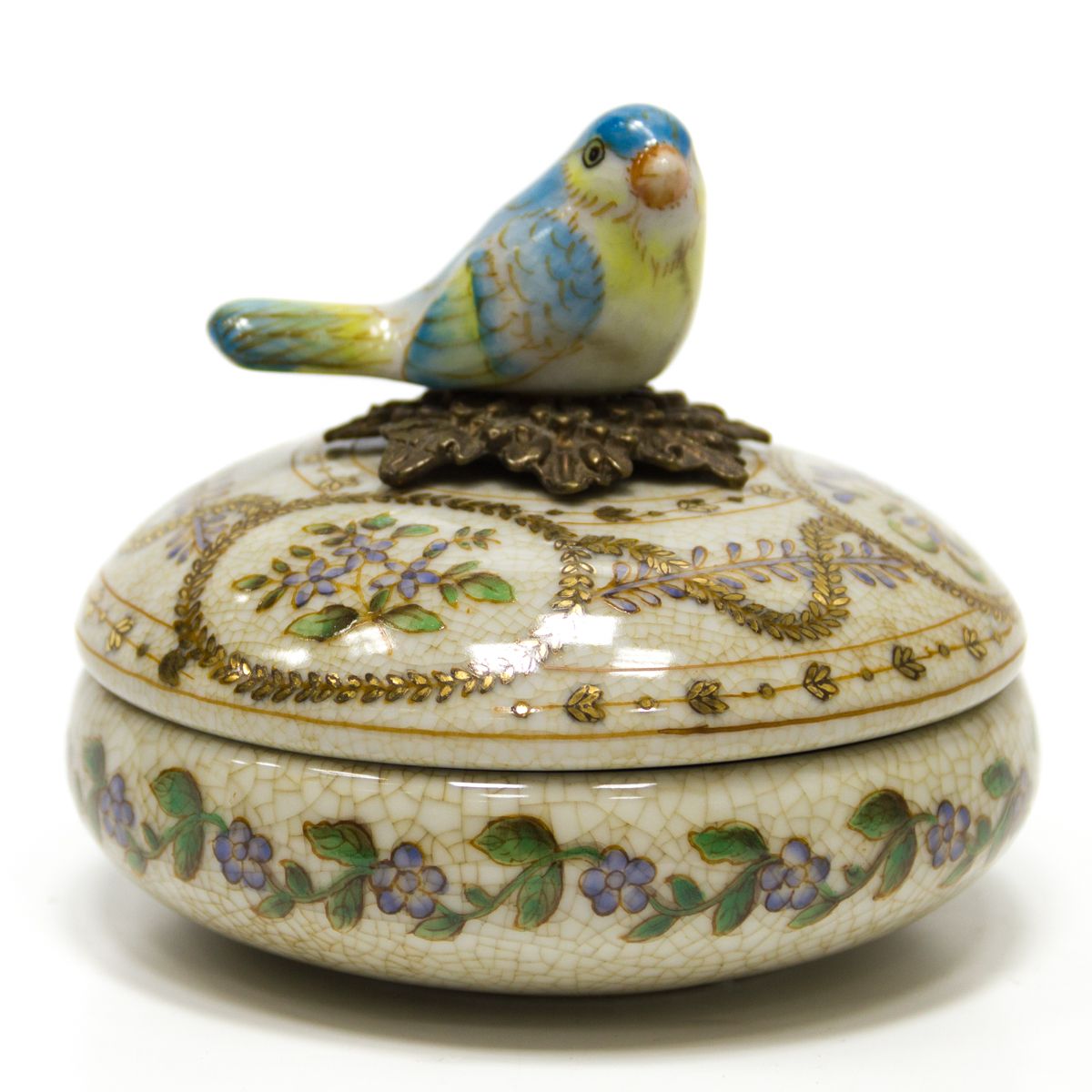 Шкатулка с птичкой Glasar 31G1853/B160EC/HX1259