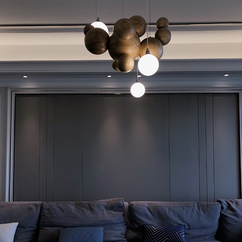 Подвесной светильник HELSING Dark brown by ImperiumLoft