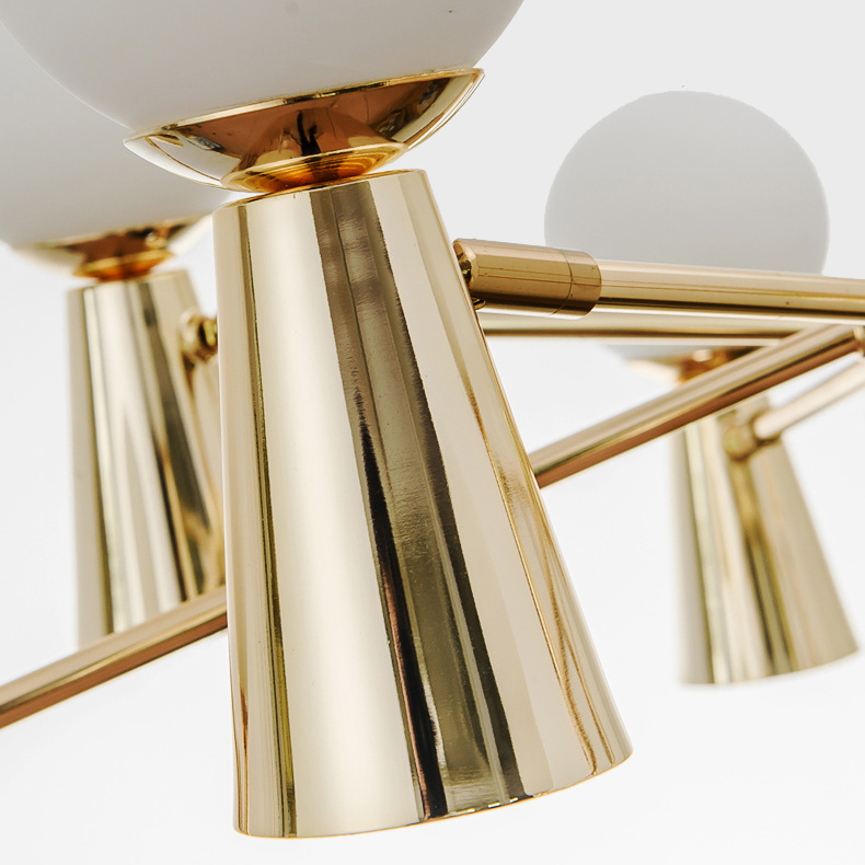 Потолочная люстра ABELINA L20 Gold Grey by ImperiumLoft