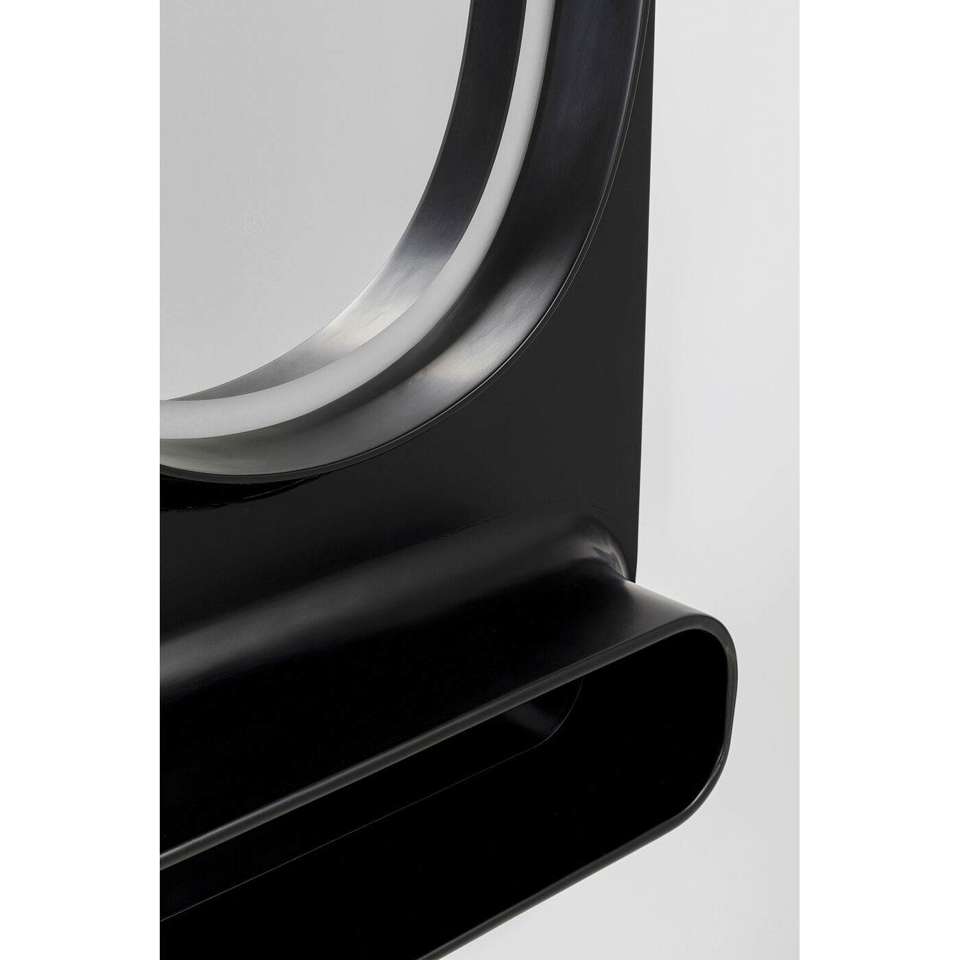 Зеркало настенное  KARE x Karim Rashid Aero LED Black 80x141cm KARE 70840