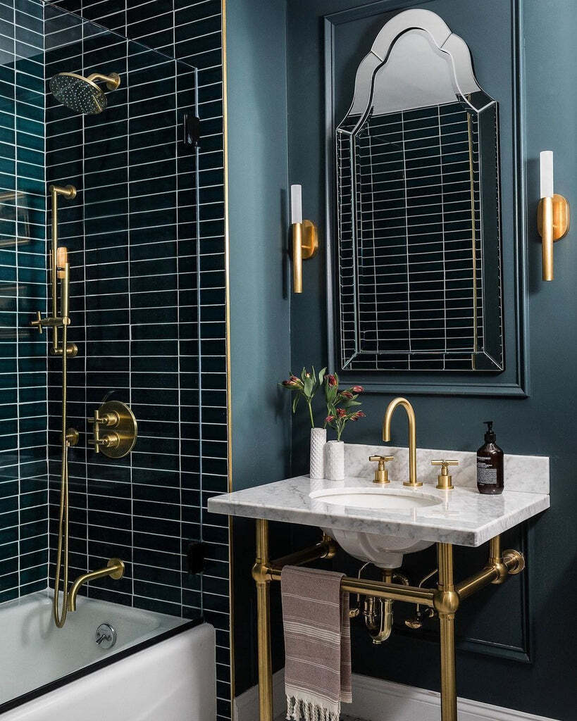 Арочное настенное зеркало Лексингтон Louvre Home LHVM36