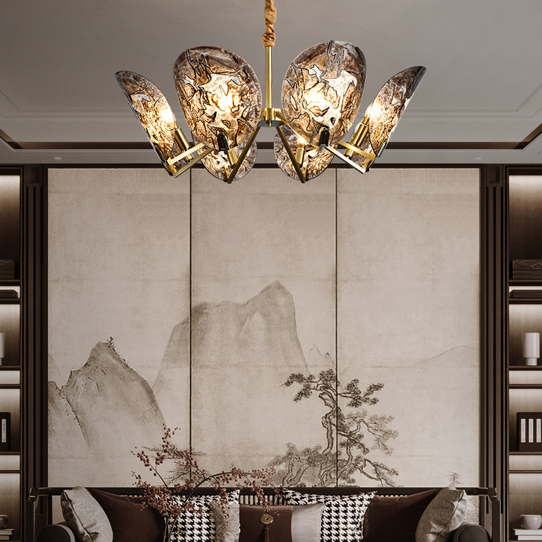 Потолочная люстра RIFFLE L6 by ImperiumLoft