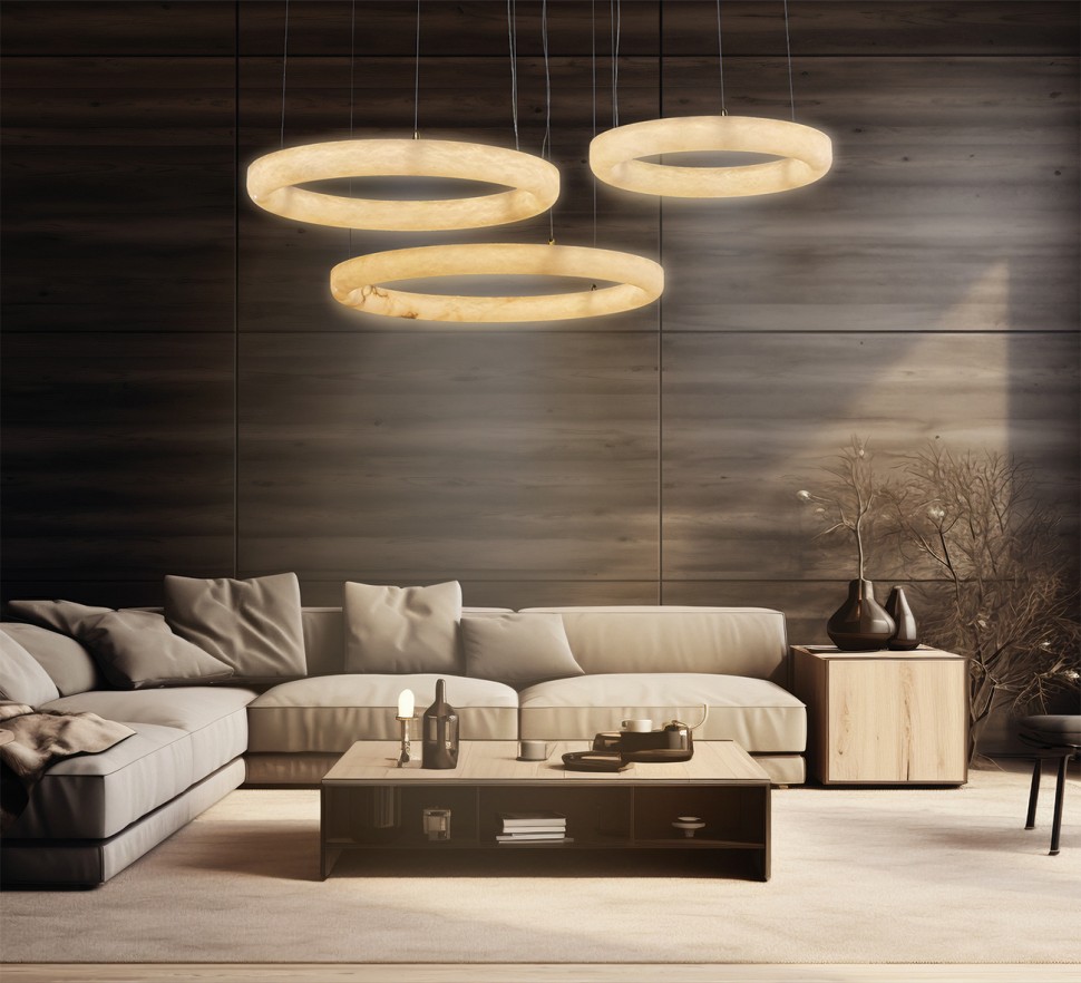 Люстра подвесная Fluorite FL1031-30PW