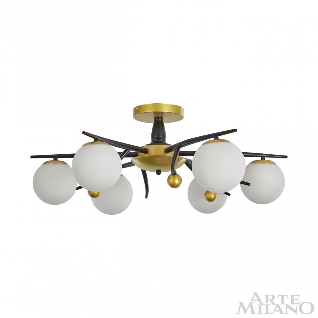 Люстра 273408/6 BK/GD Arte Milano