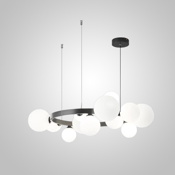 Кольцевые люстры и светильники IDAR D80 by ImperiumLoft