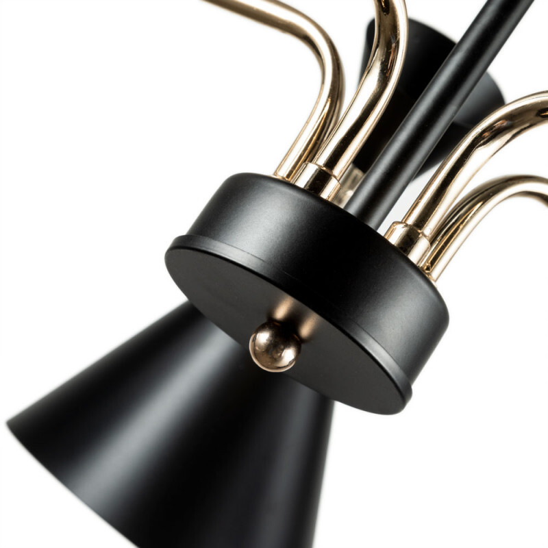 Люстра на штанге Arte Lamp A2711PL-5BK