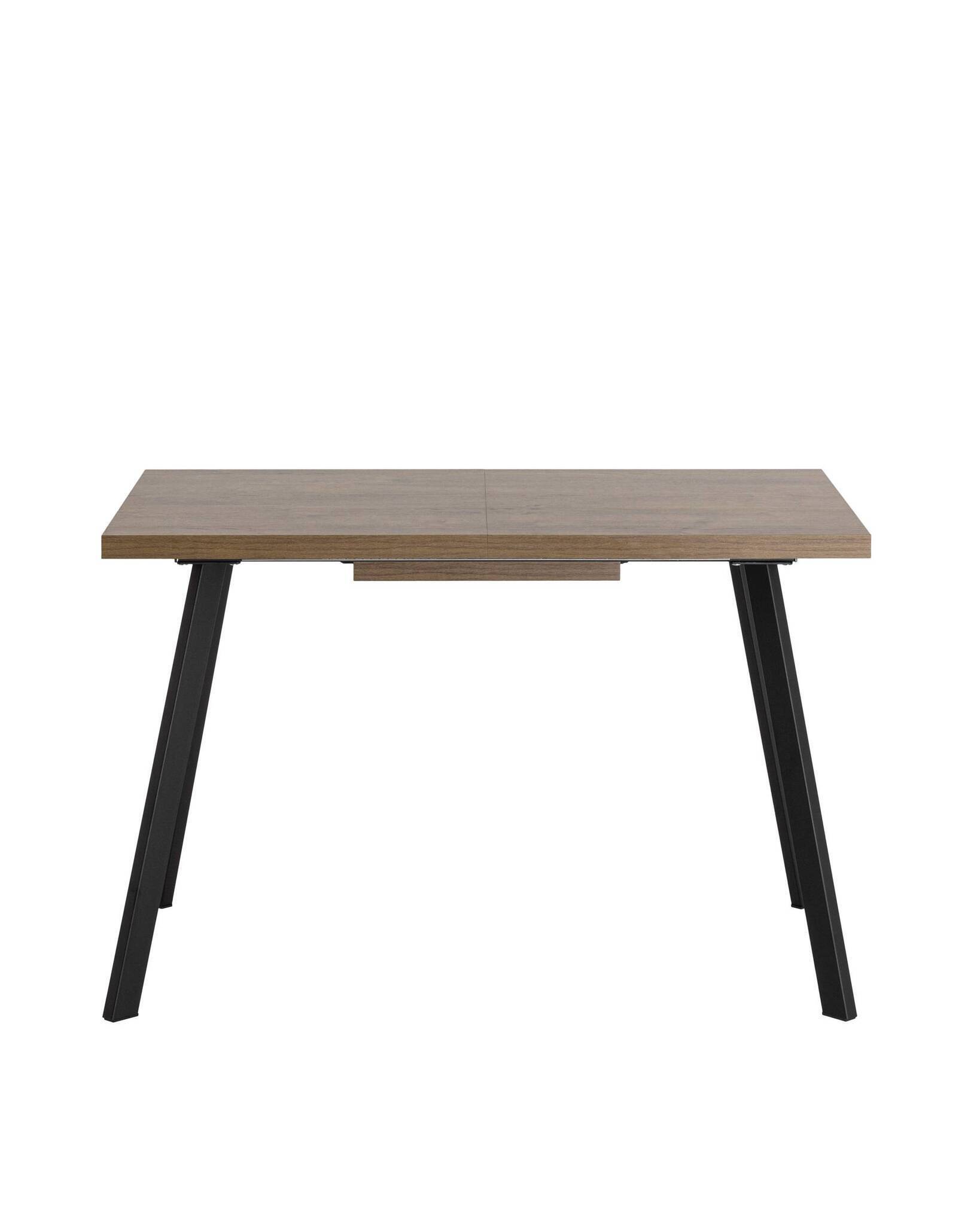 Стол Plain 116-158*74 дуб Ка/черный Stool Group