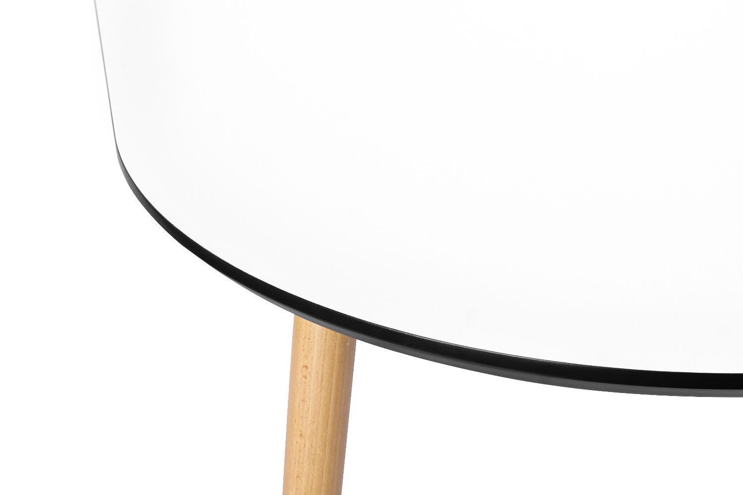 Стол Brooklyn белый 140 х 80 см, овальный Bradex Home FR 0405