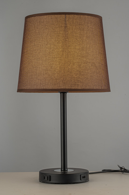 Настольная лампа Arti Lampadari Oggebio E 4.1.T3 BK