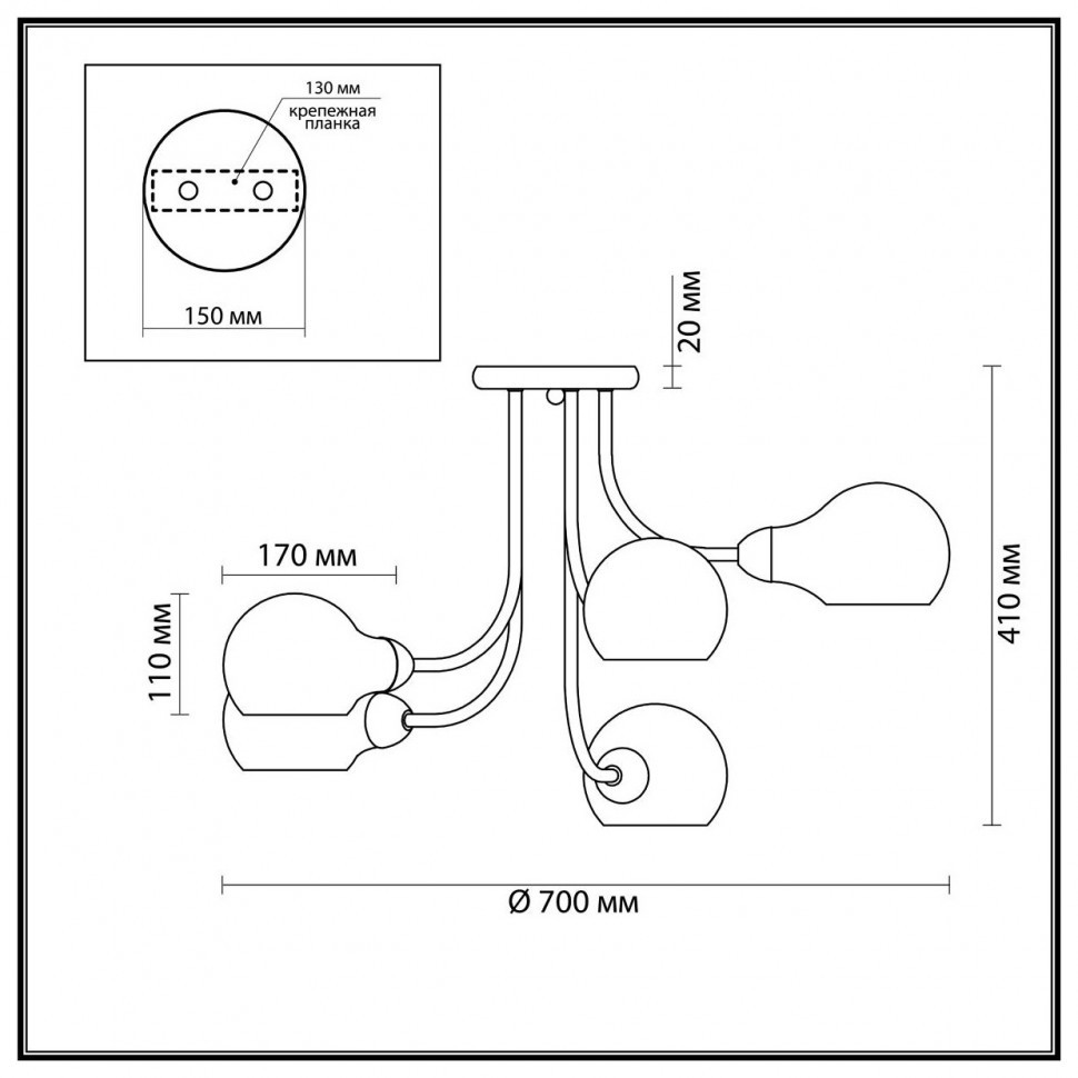 Люстра VELTEN by ImperiumLoft