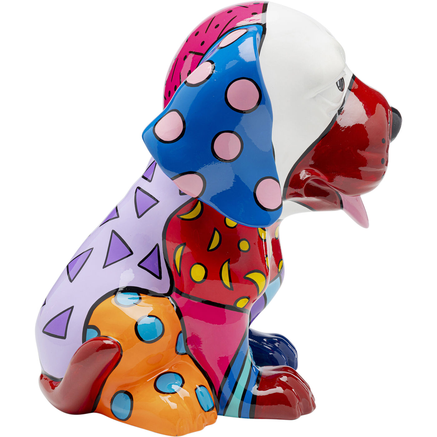 Фигура декоративная Dog Patchwork 35 см KARE 56040