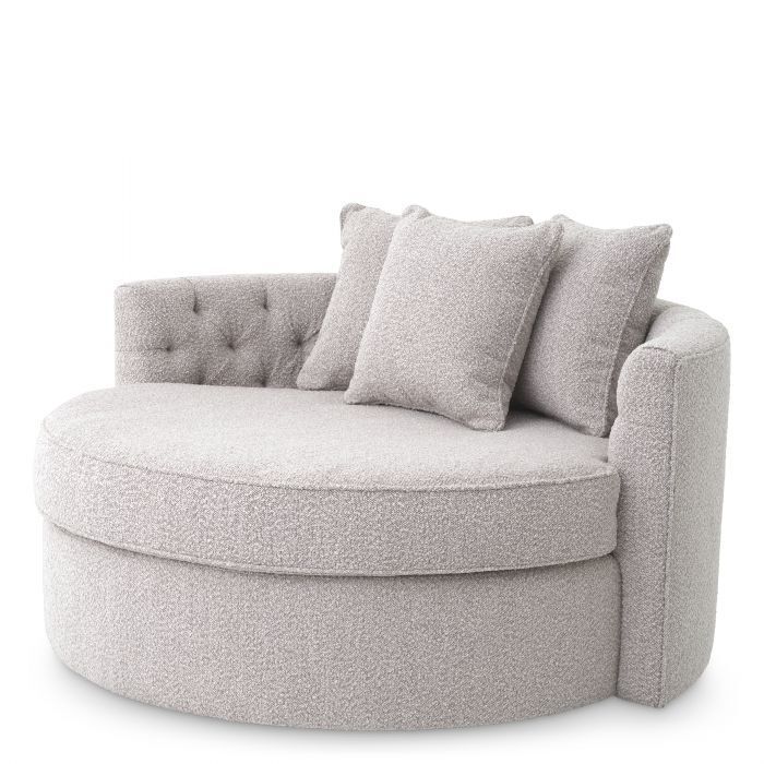 Диван Eichholtz Carlita bouclé grey 115333