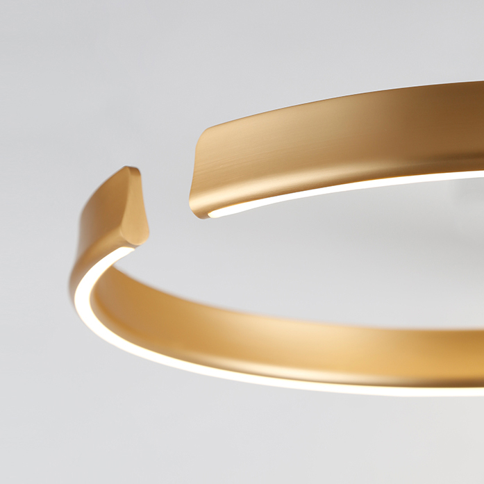 Подвесная люстра VEIKKO ONE D65 Brass by ImperiumLoft