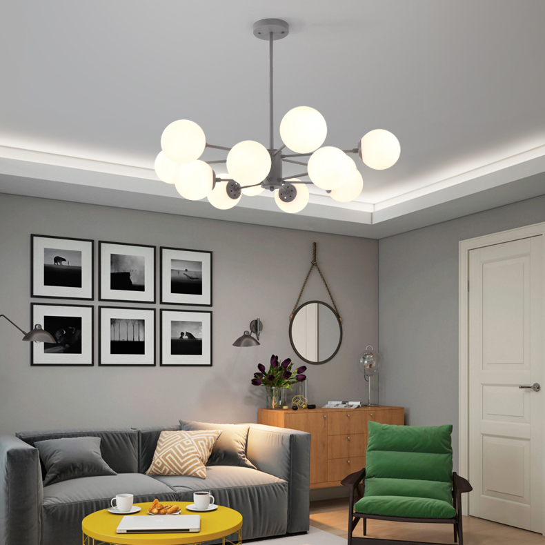 Люстра на штанге BALLS LIGHT by ImperiumLoft