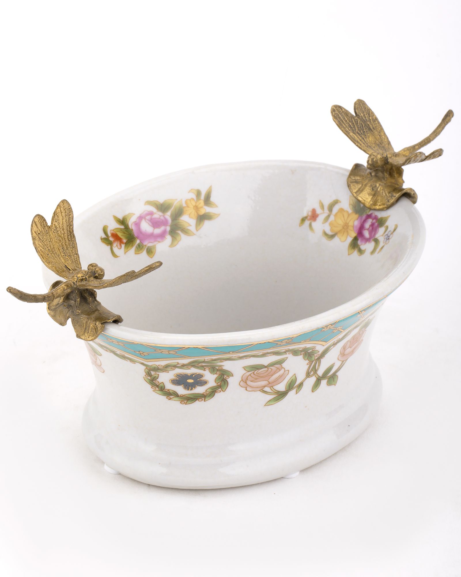 Чаша со стрекозами Glasar B818C/HLG0461