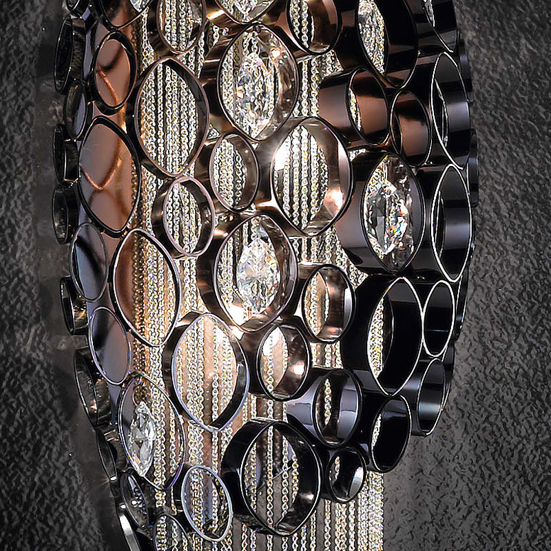 Настенный светильник IDL 448/3ASX black