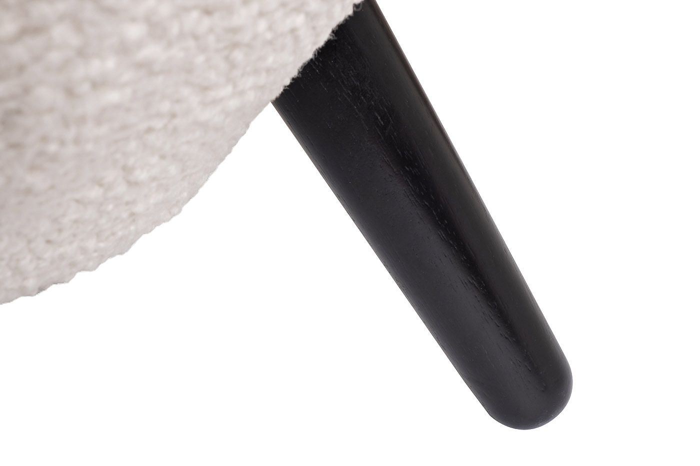 Кресло кремовое искусственный каракуль Garda Decor 48MY-2746 CRE