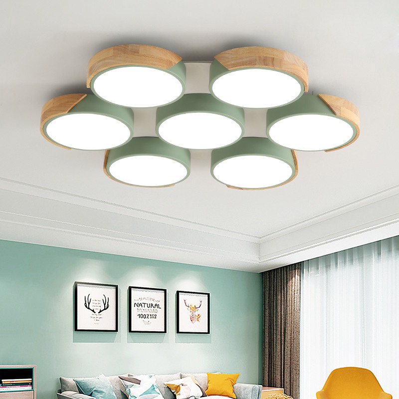 Подвесная люстра CLIP 7 Белый by ImperiumLoft