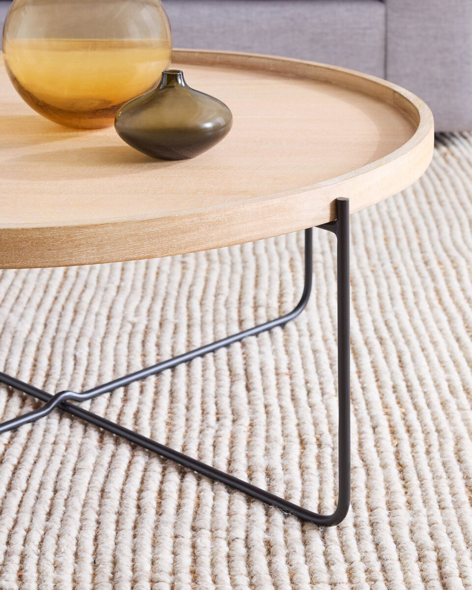 Круглый журнальный стол Рентон Louvre Home LHFCT051123SH